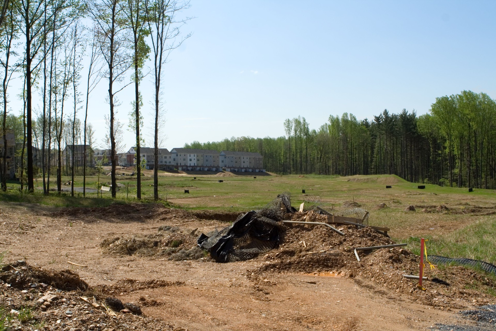 New Construction for Housing Development in Maryland Suburbs